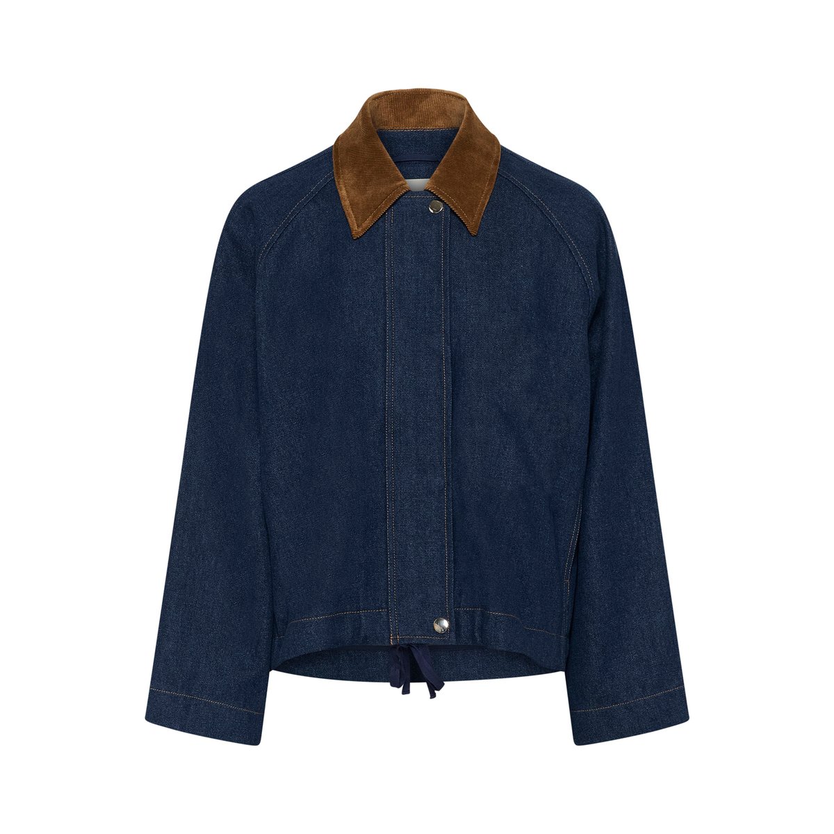 Veste d'extérieur bleu dark blue denim, SOAKED IN LUXURY