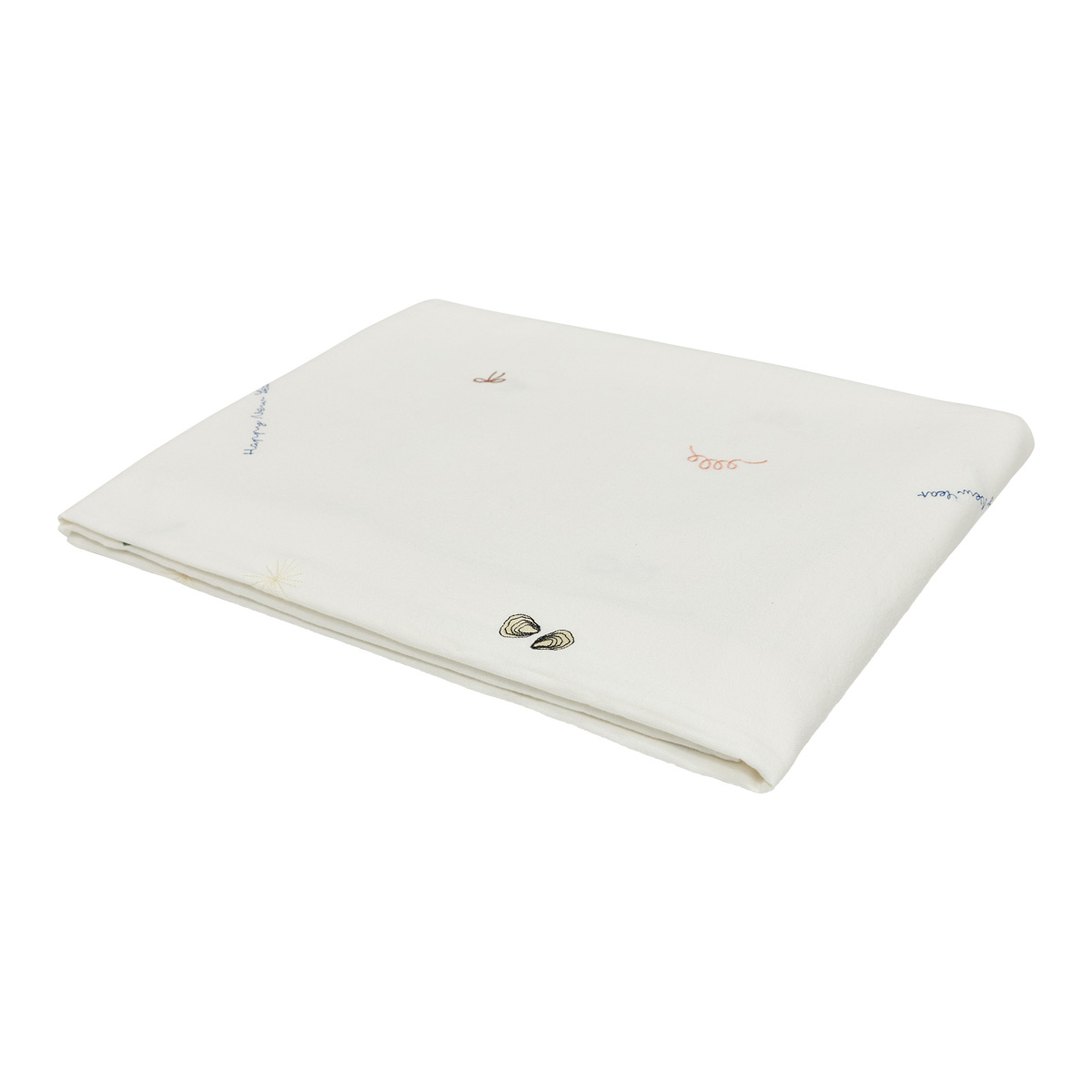 Nappe en coton LIVING blanc, OYOY LIVING DESIGN