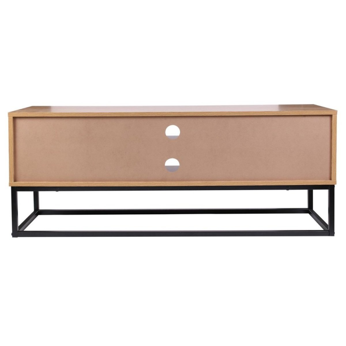 Meuble TV Bois et métal marron, DECORATIE