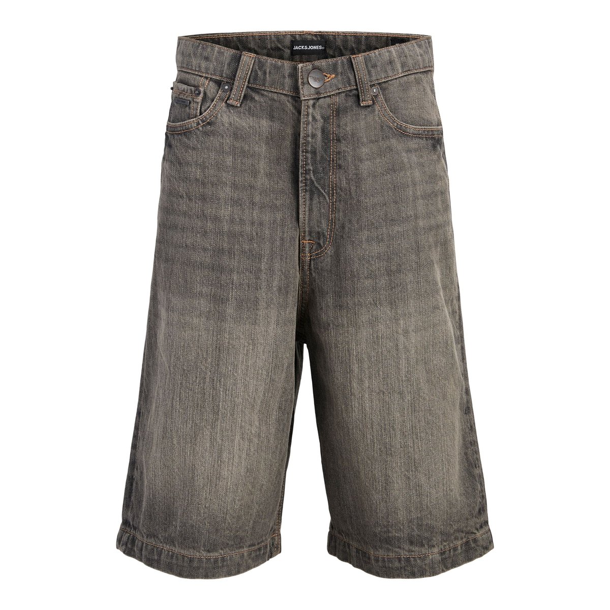 Short En Denim black denim, JACK & JONES JUNIOR
