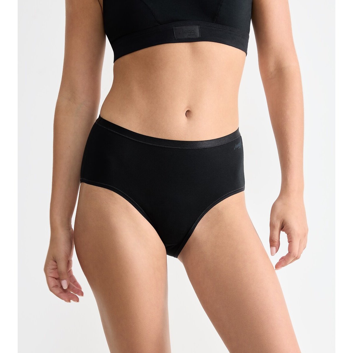 Lot de 2+1 gratuit - Slips GO DAILY COTTON noir, SLOGGI