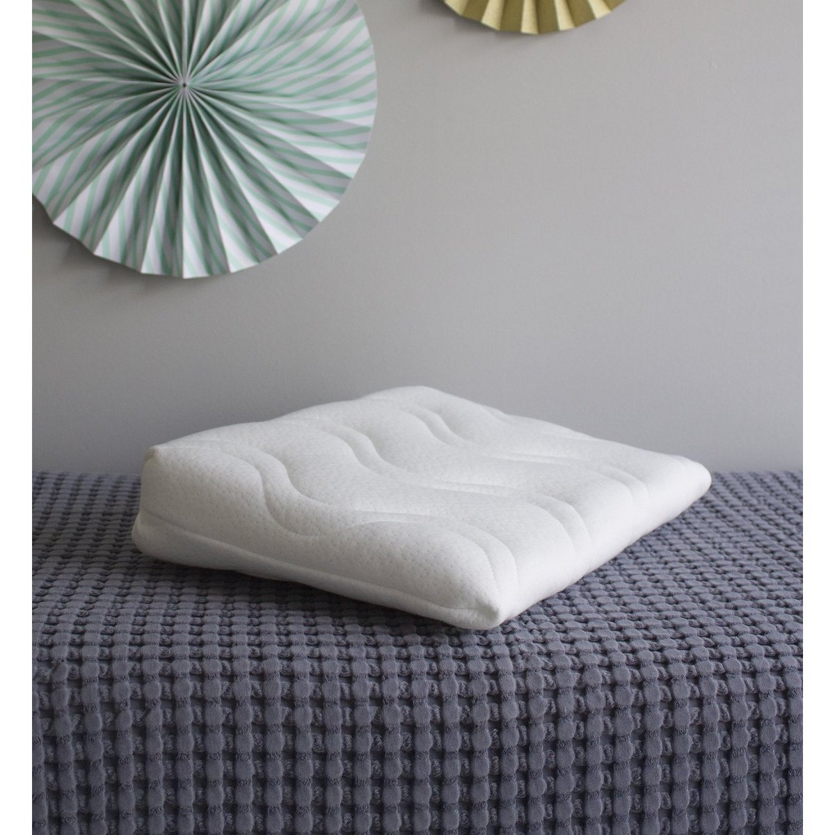 Plan incliné anti-reflux pour Berceau/Landau ALOE R blanc, KADOLIS