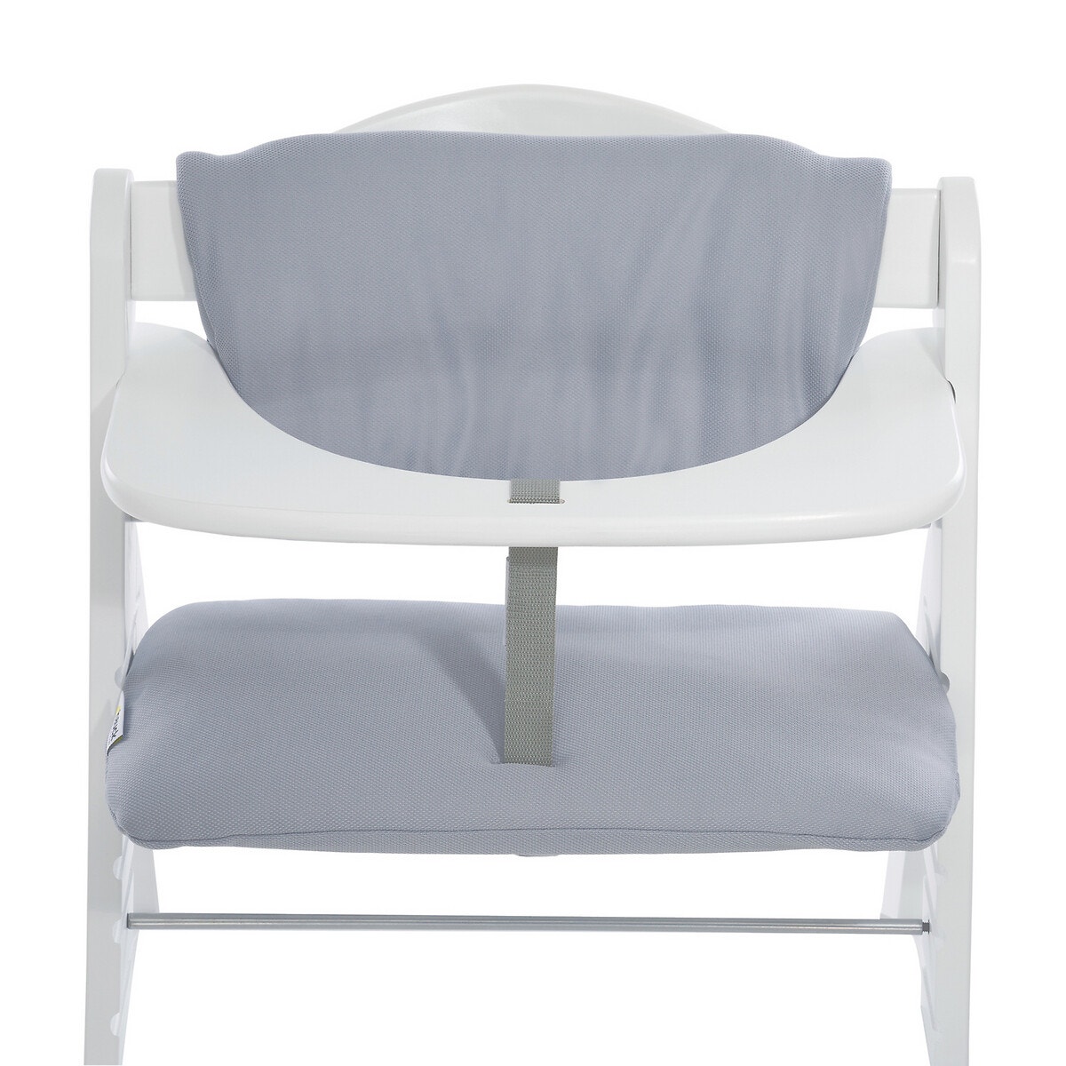 Coussin de chaise haute Deluxe gris imprimé gris, HAUCK