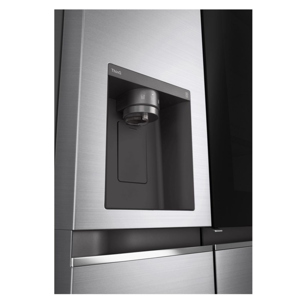 Réfrigérateur Américain GSXV80PZLE InstaView platinium, LG