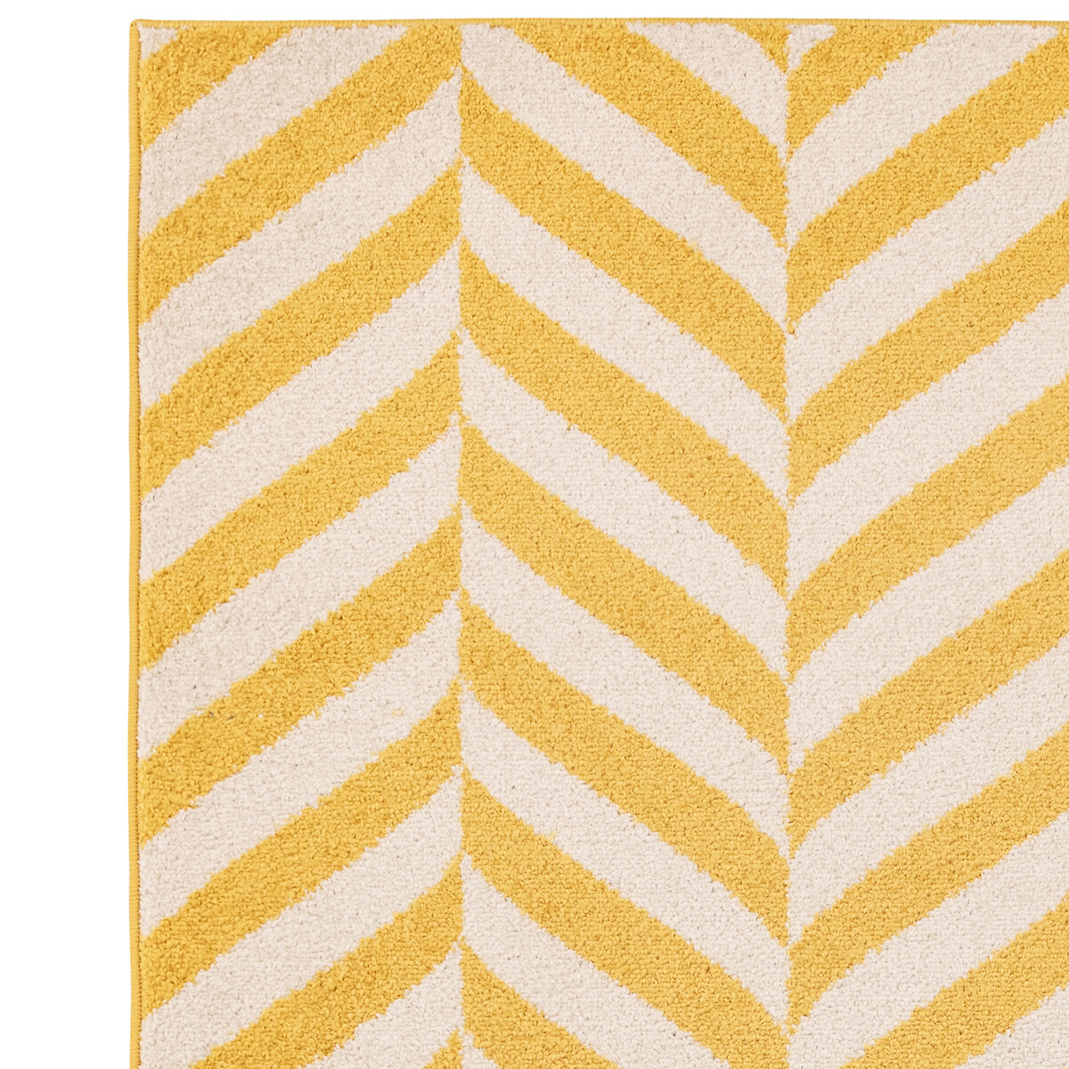 Chevron Patterned Rug yellow, SO'HOME