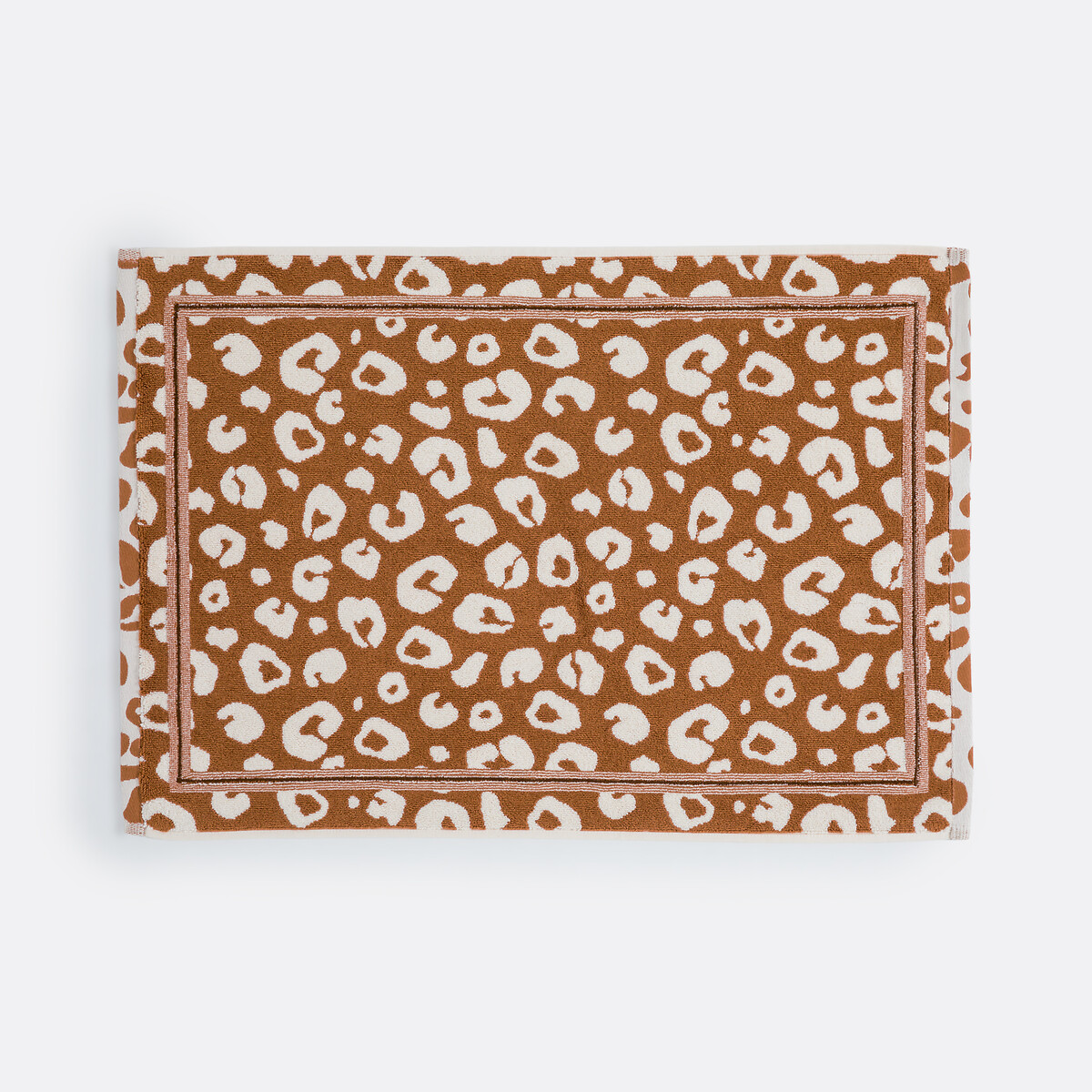 Tapis de bain imprimé, en éponge bouclette 1100 g, ZANI imprimé léopard, LA REDOUTE INTERIEURS