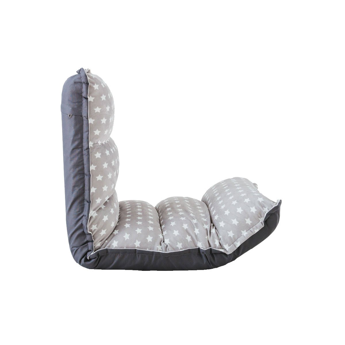 Fauteuil multi-positions gris et blanc, OXYBUL