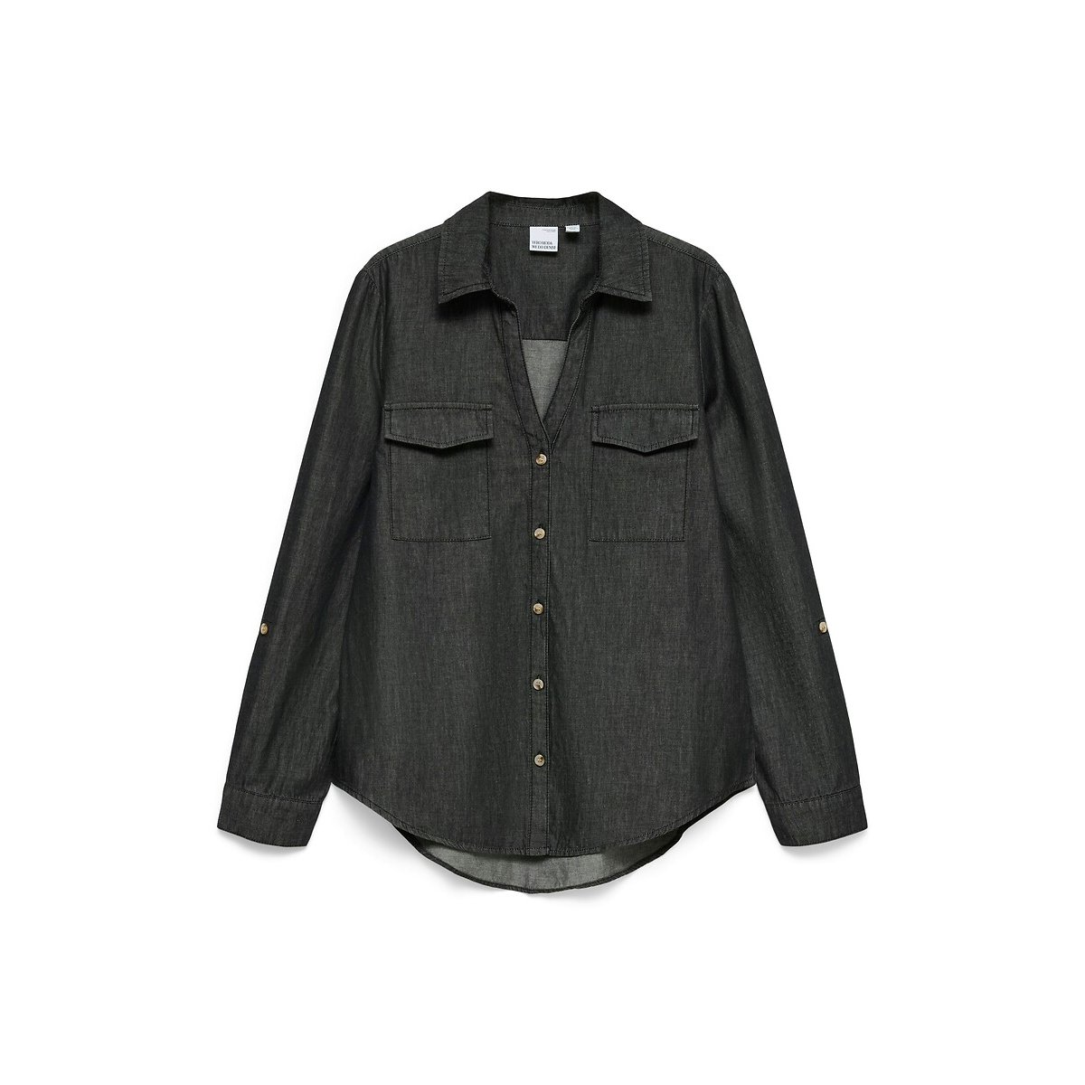 Chemise en denim noir, VERO MODA