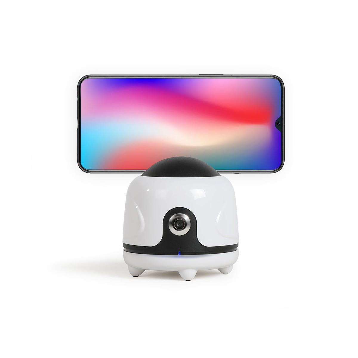 Support suivi automatique 360 ° blanc, LIVOO