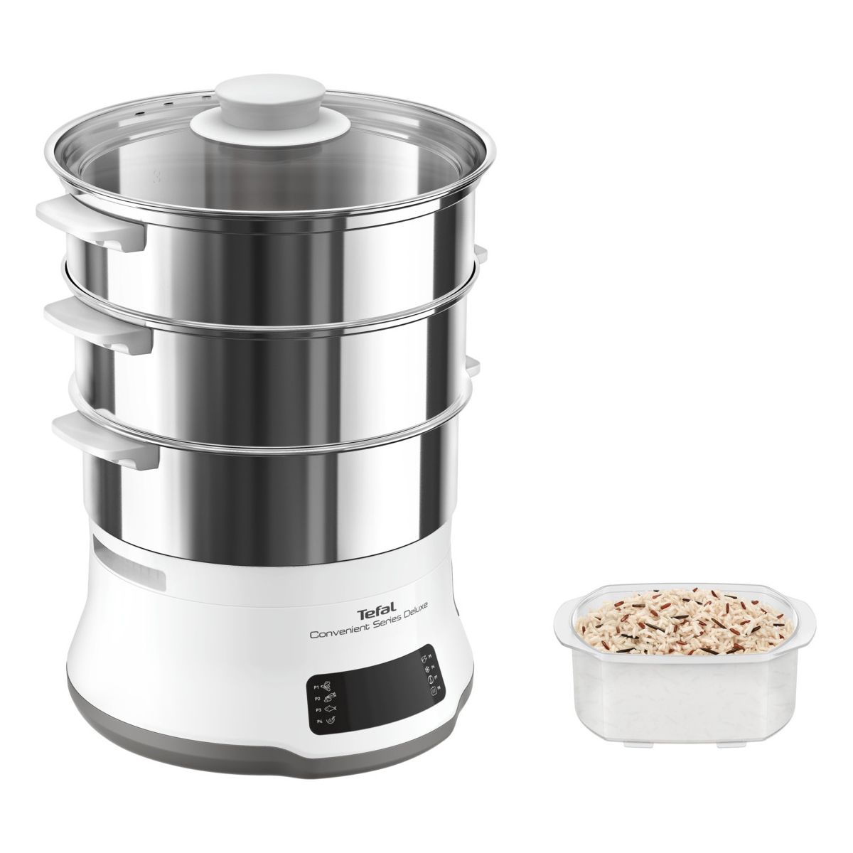 Cuiseur vapeur Convenient series deluxe VC502D10 couleur unique, TEFAL