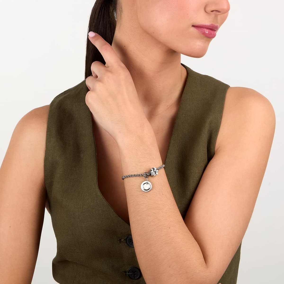 Bracelets en Cristal/crystal/steel et Cristal acier inoxydable, MORELLATO