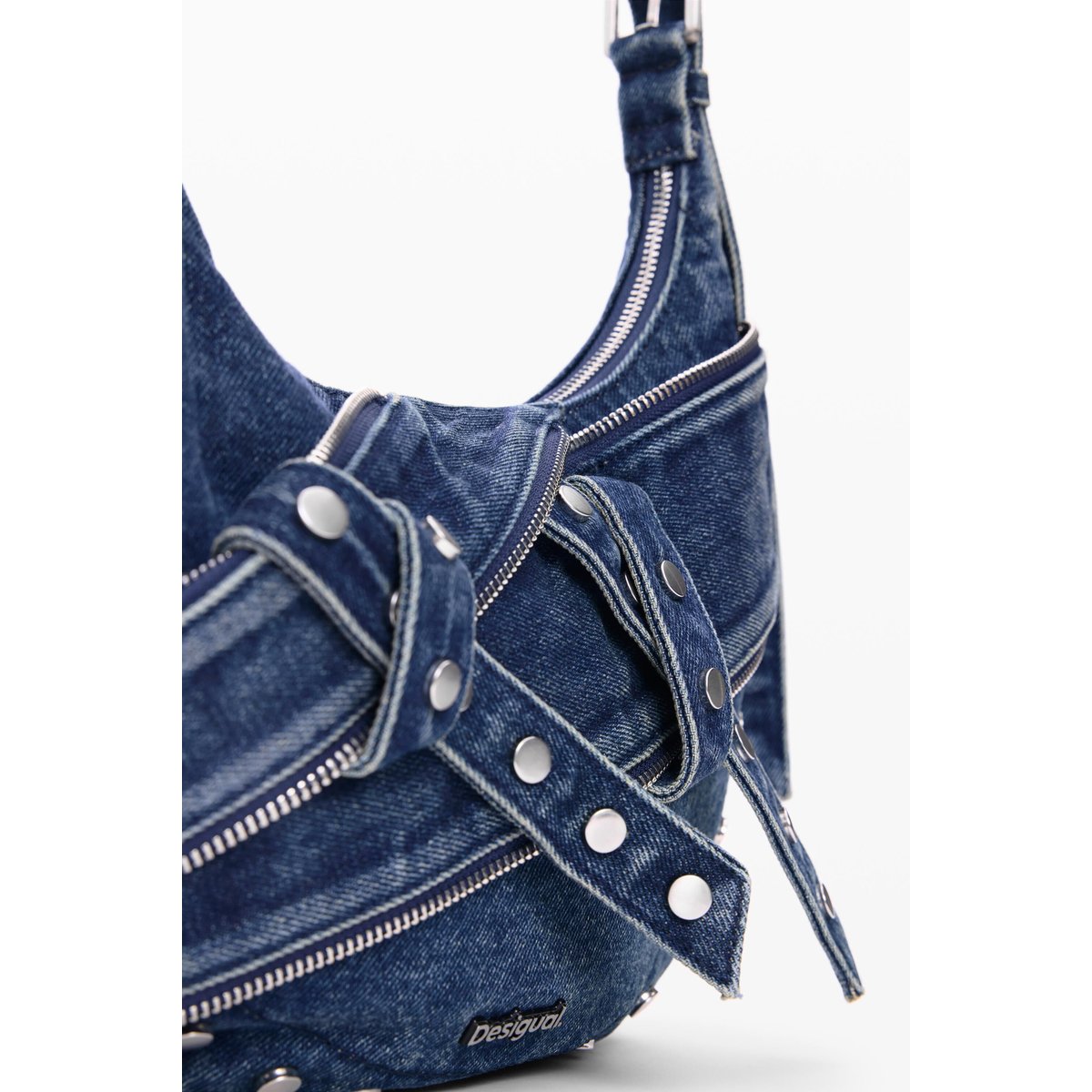 Sac en denim moyen bleu clair, DESIGUAL