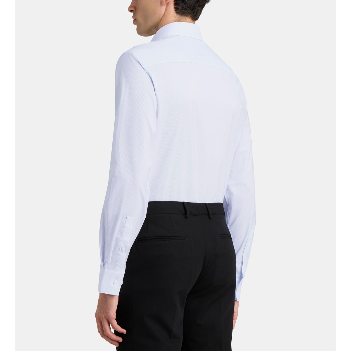 Chemise droite htakk à rayures bleu, GALERIES LAFAYETTE