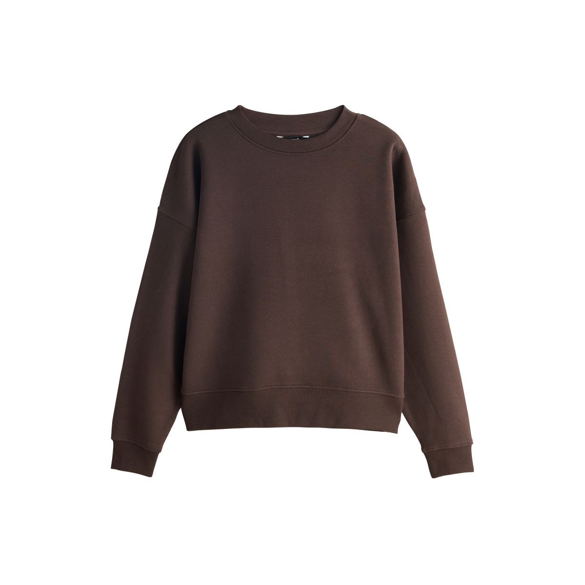 Sweat ras du cou basique ultra doux, lot de 2 brun chocolat/jaune beurre, NEXT