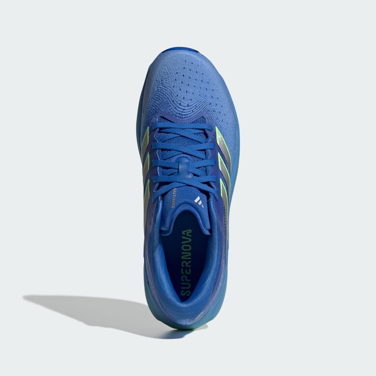 Chaussure De Running Supernova Solution 3 Chaussure De Running Supernova Solution 3 lucky blue / silver metallic / lime burst, adidas Performance