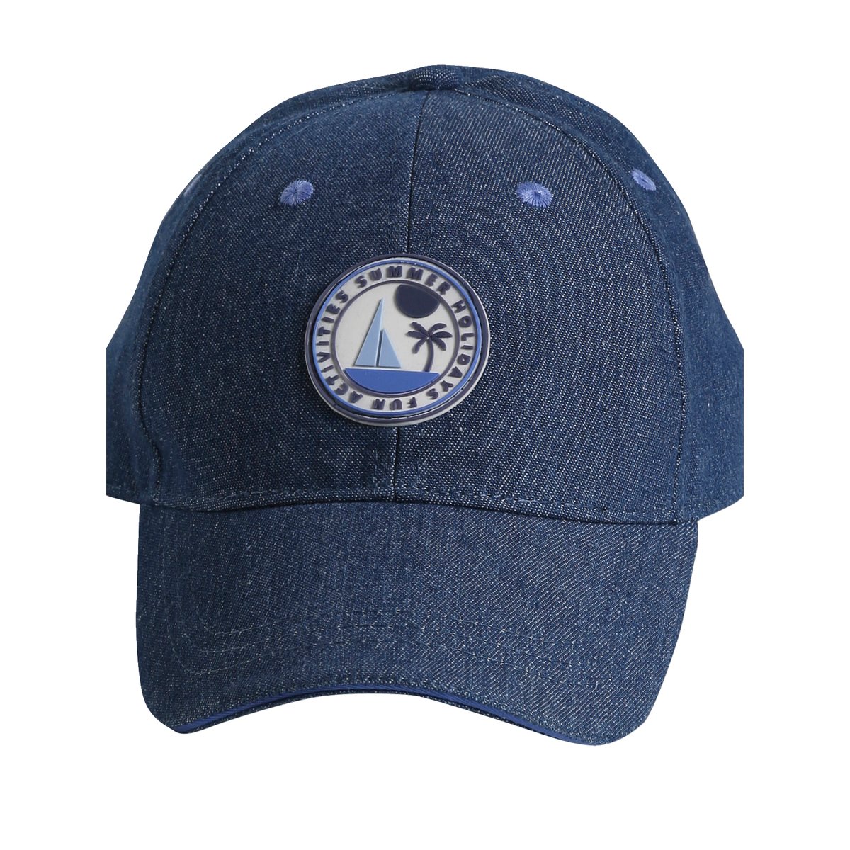 Casquette "French Riviera" bleu, VERTBAUDET
