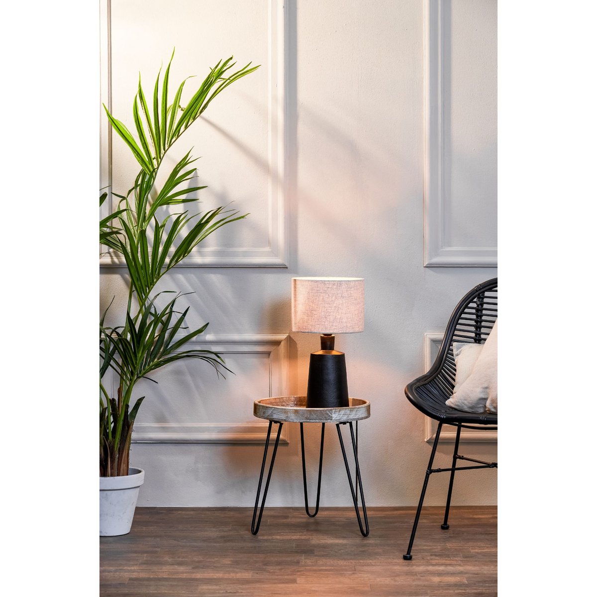 Abat-jour naturel, LIGHT & LIVING