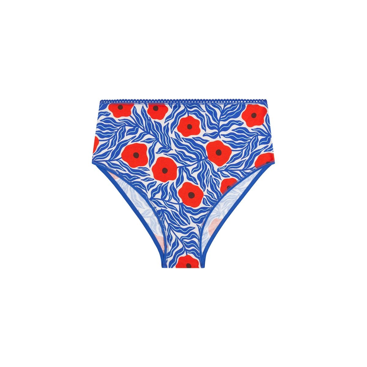Culotte Taille Haute Coton bio majorelle, WE ARE JOLIES