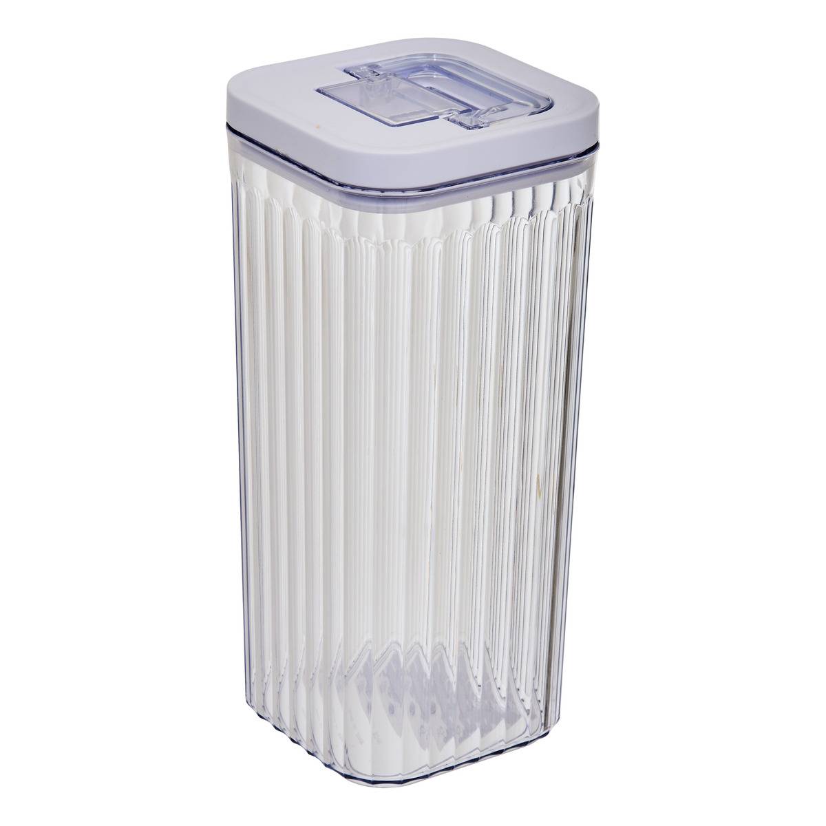 Boîte de conservation carrée 1,5L STREAKS transparent, 5FIVE SIMPLY SMART