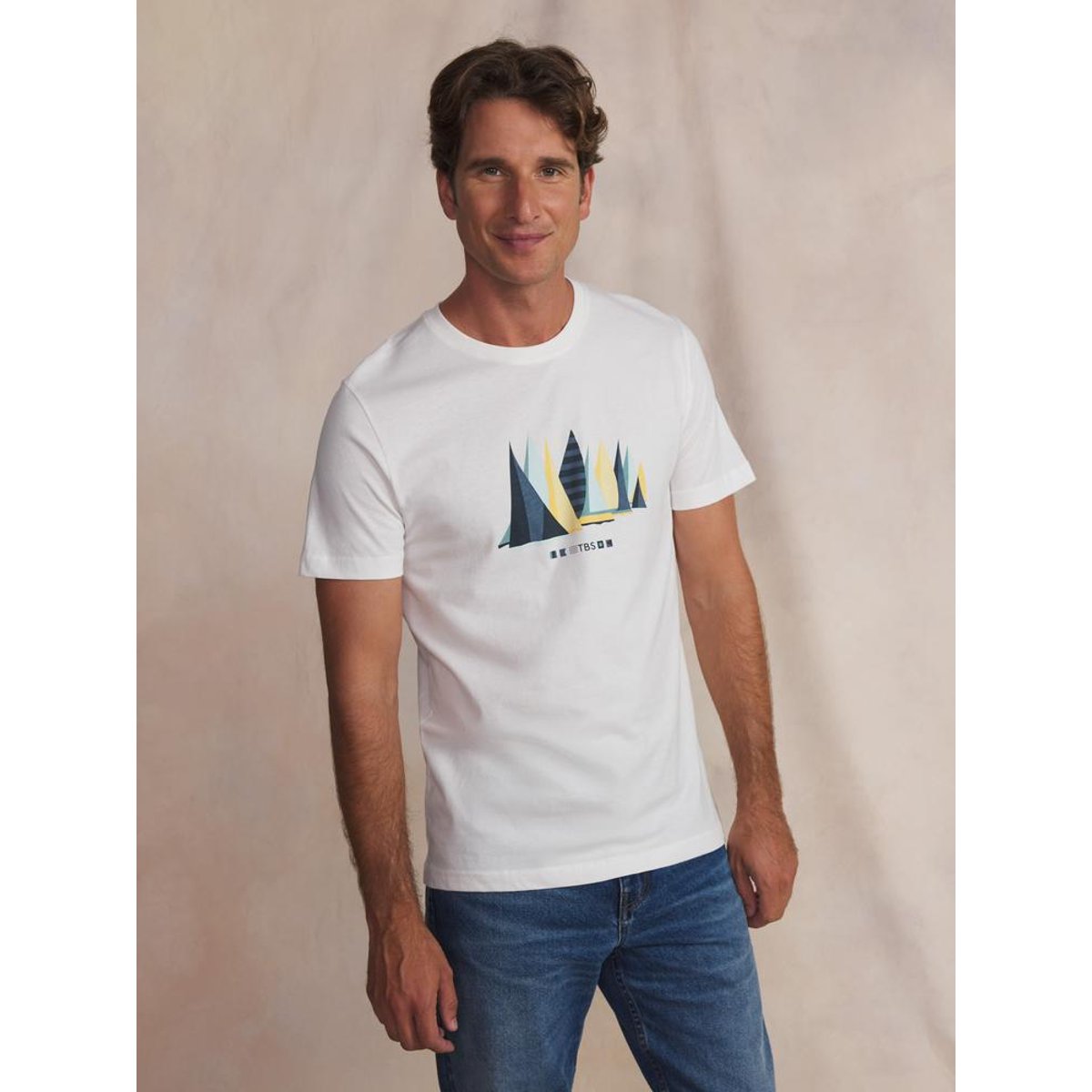 T-shirt manches courtes FREDITEE arctique, TBS