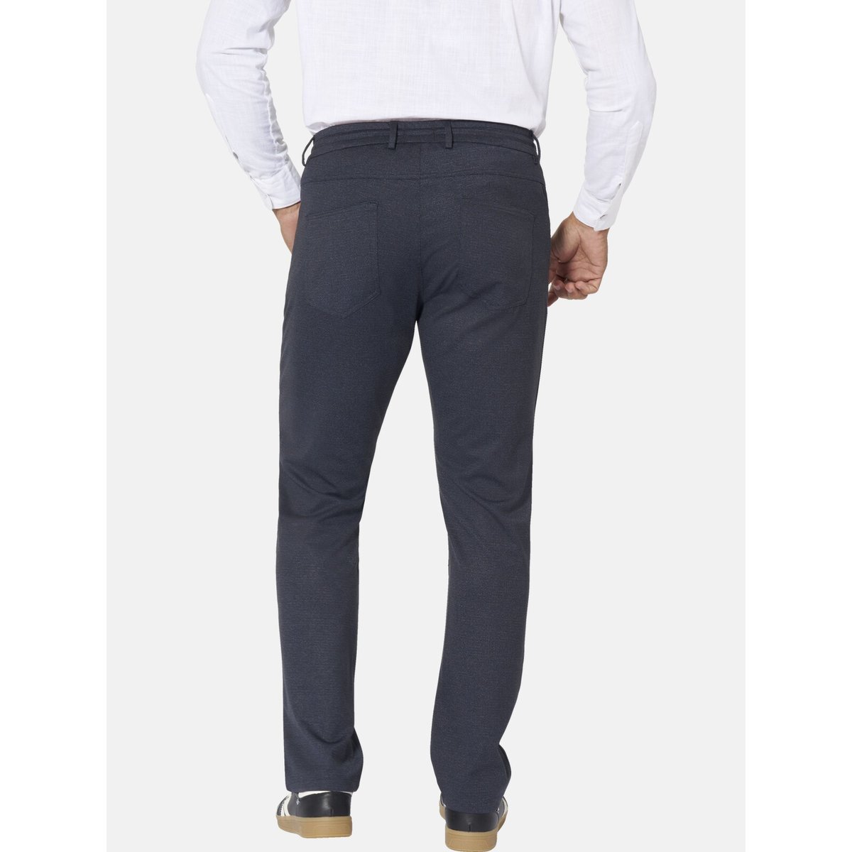 Pantalon taille basse KROSON noir, JAN VANDERSTORM