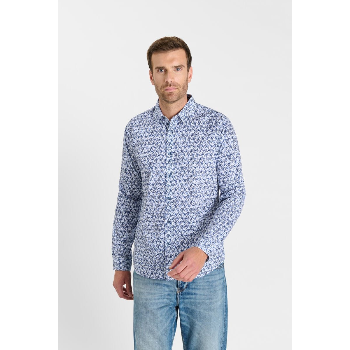 Chemise ATIX multicouleur fleurie, LE TEMPS DES CERISES
