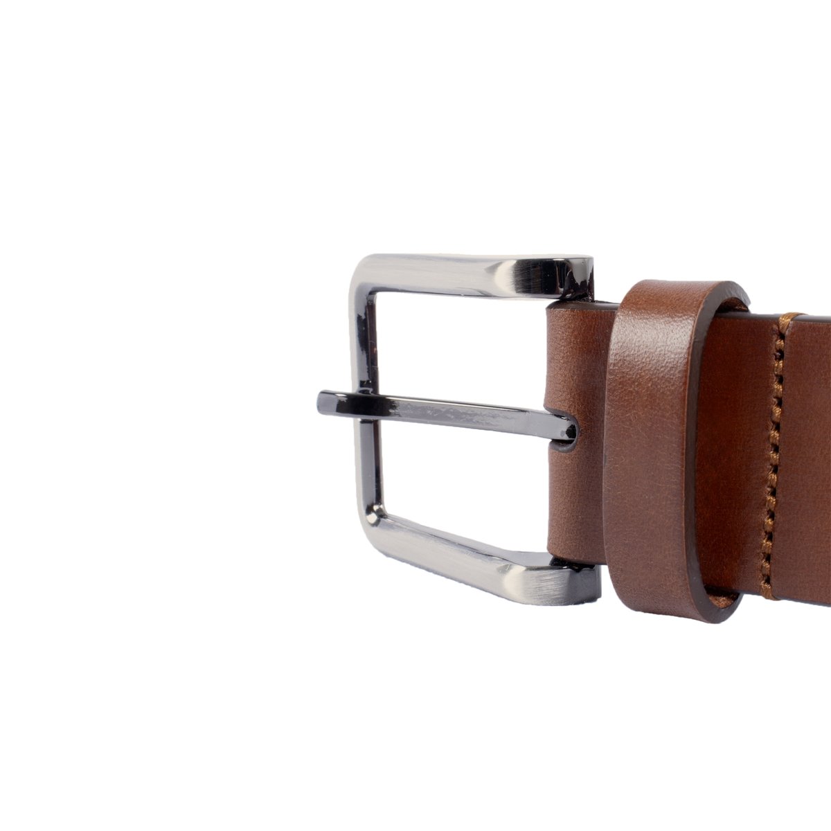 Ceinture Nice cuir marron, JULES & JENN