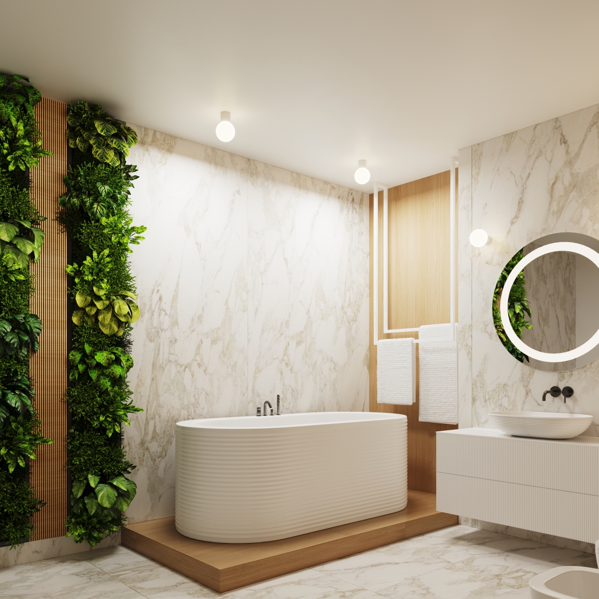 Plafonnier Aluminium Blanc G9 1 Halo blanc, EDEN