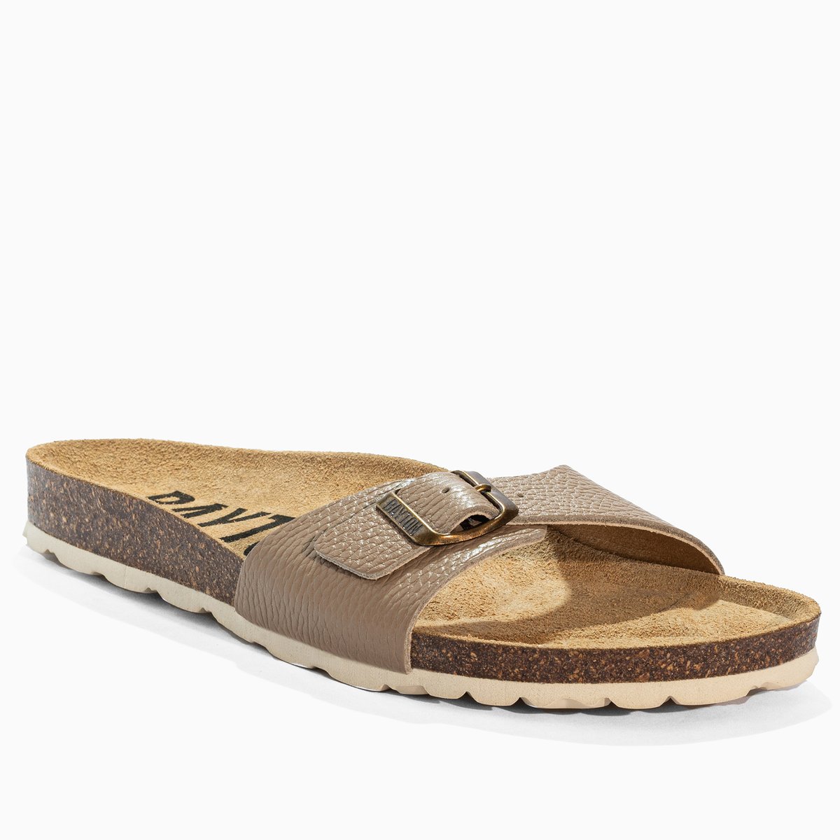 Sandales en cuir ZEPHYR beige, BAYTON