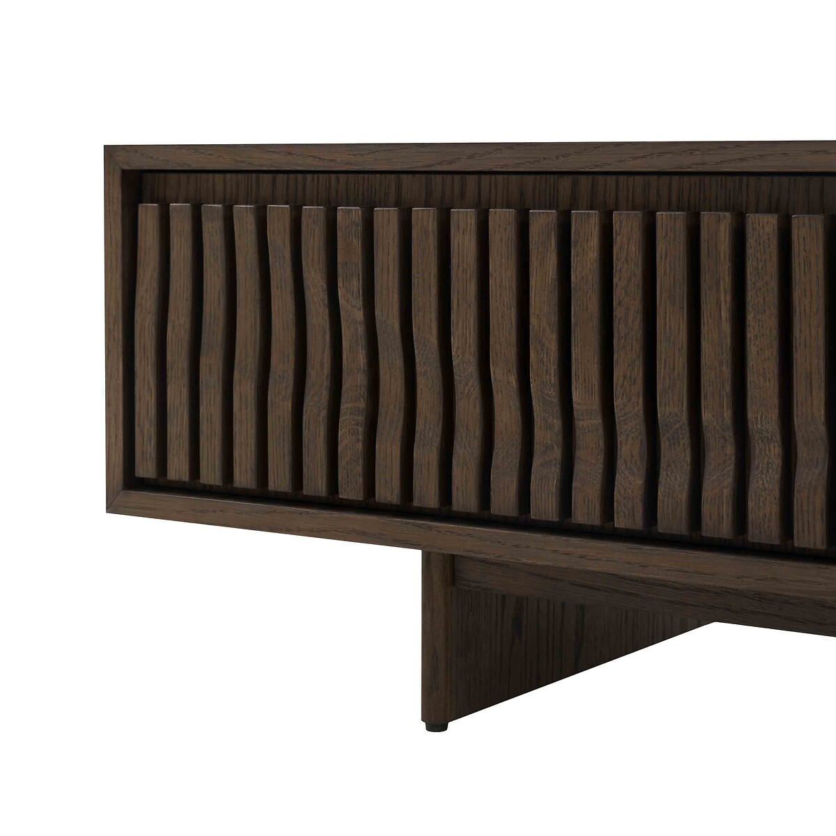 Owen Storage Oak Coffee Table dark oak wood, ÉDITÉ