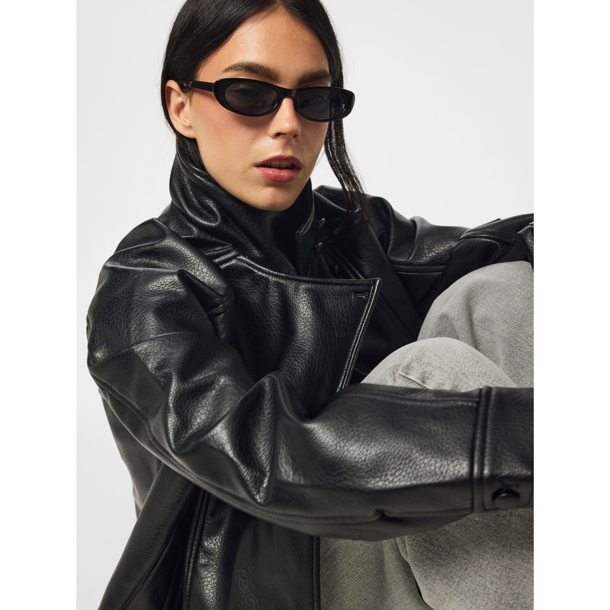 Veste noir - black1, PIECES