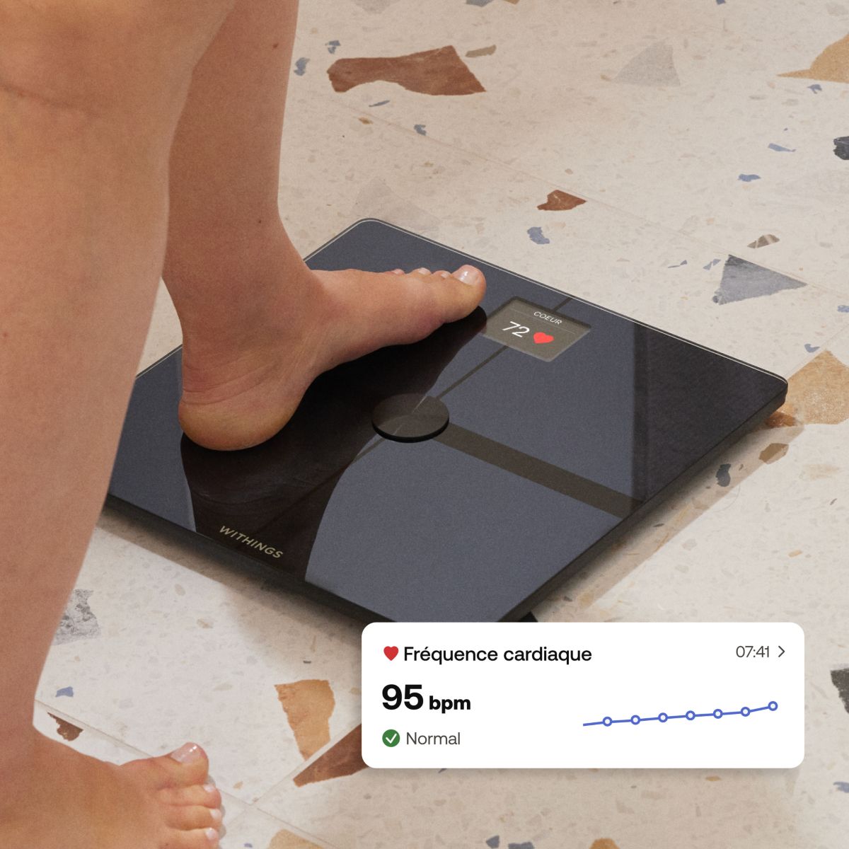 Pèse personne Body Smart blanc, WITHINGS