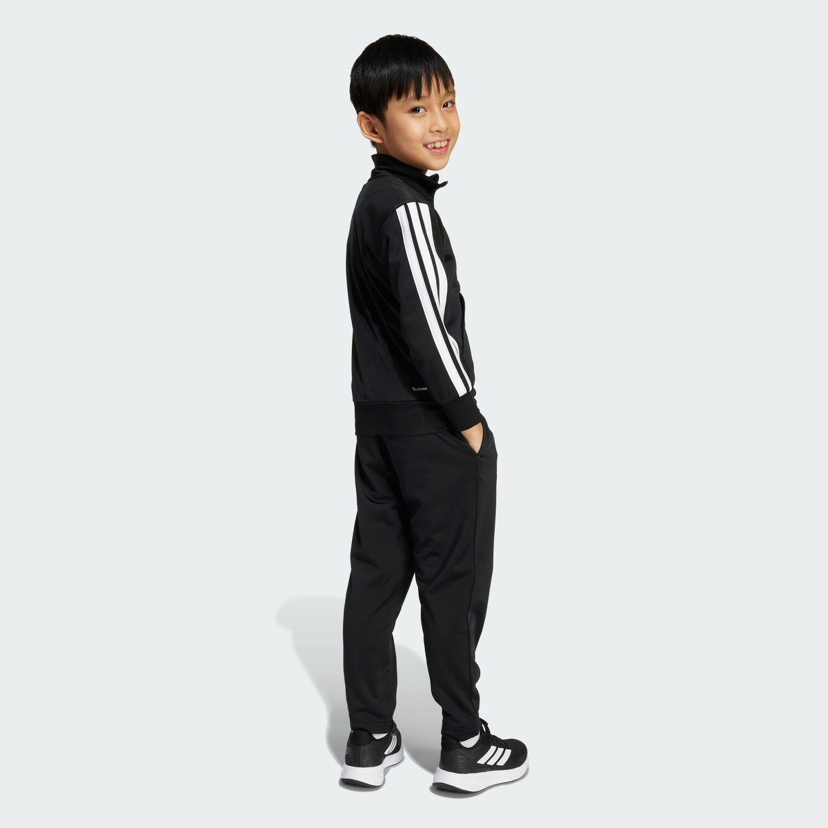 Survêtement Essentials Climacool Enfants Survêtement Essentials Climacool Enfants black / white, ADIDAS SPORTSWEAR