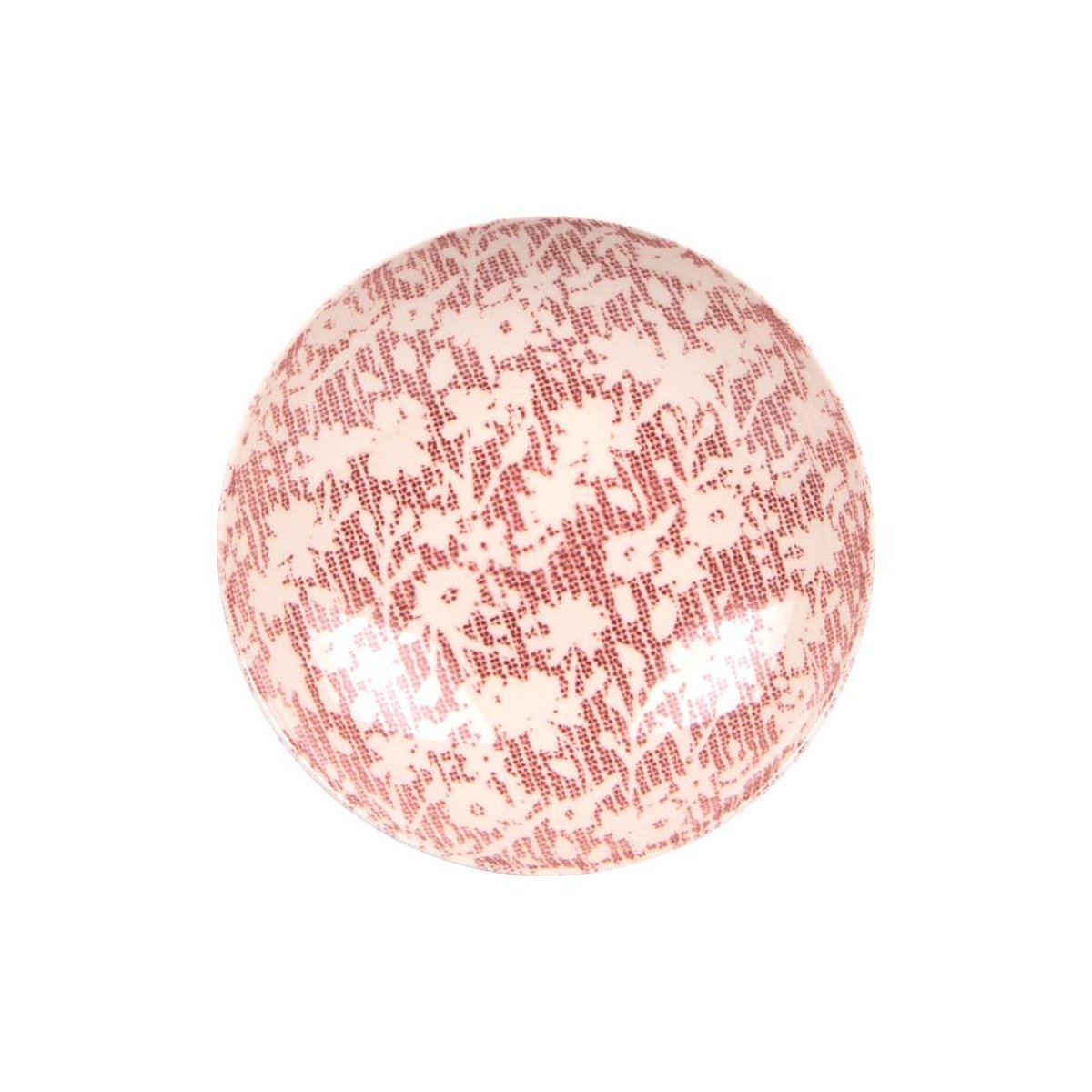 Assiette creuse Léa 22 cm (lot de 6) rouge, TABLE PASSION
