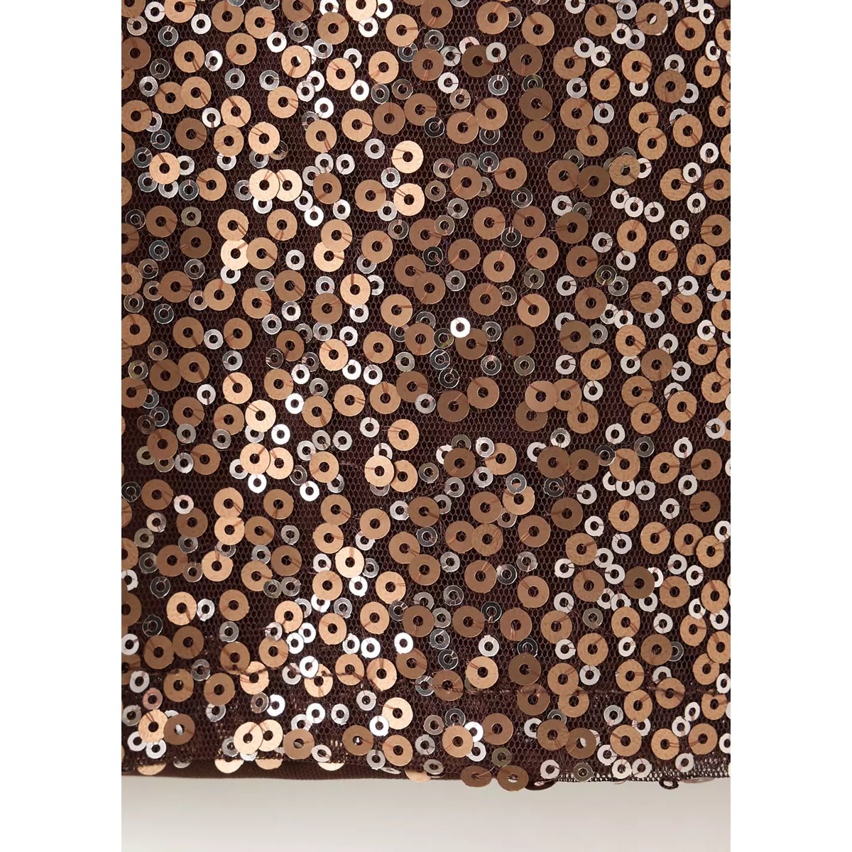 T-shirt paillettes cuivre, MANGO KIDS