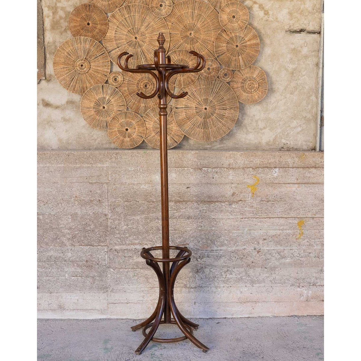 Porte-manteau perroquet Max N°461 - Bon état bois foncé, DEBONGOUT