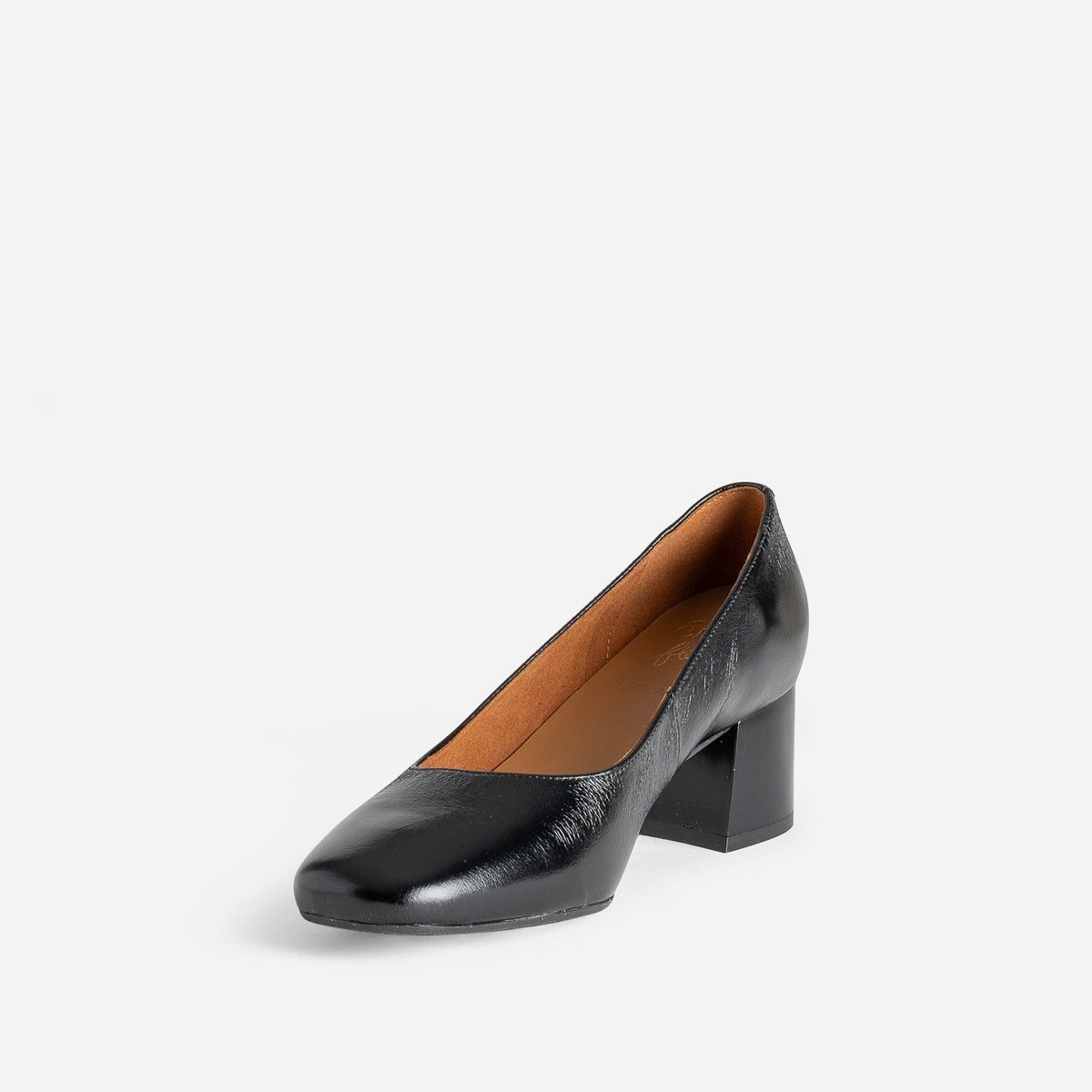 Escarpin en cuir BONCIA noir, ERAM