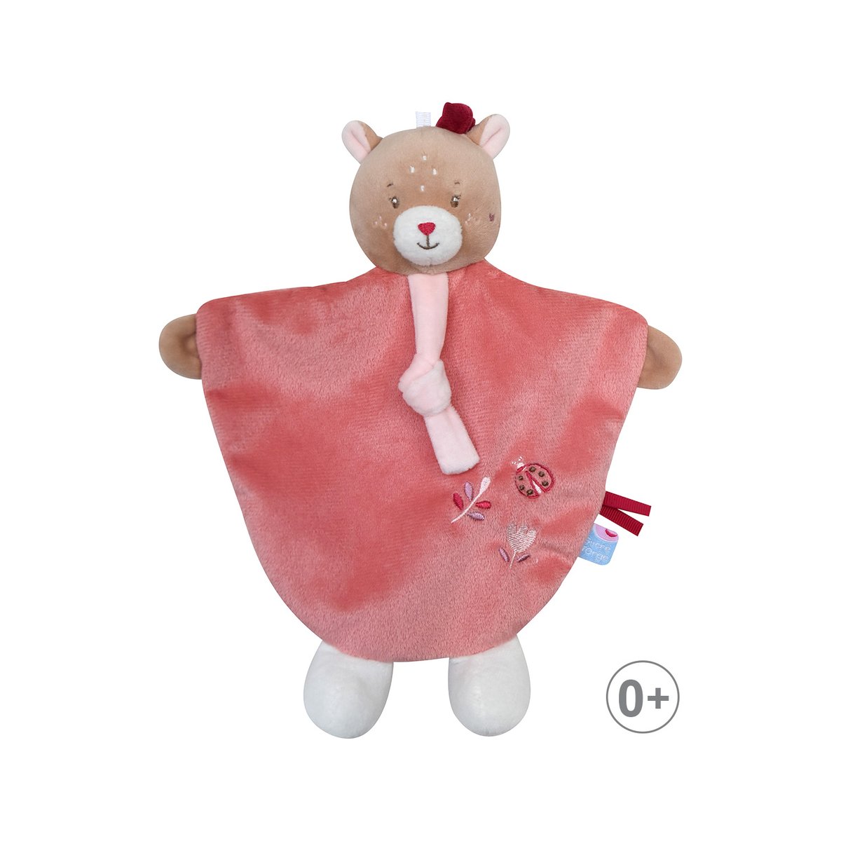 Doumou tetinou biche romi velours doux rose, SUCRE D'ORGE