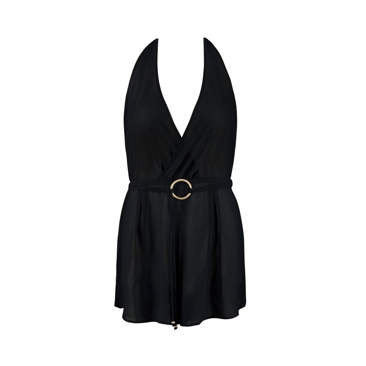 Combishort Teddy Evening Sand noir, AUBADE