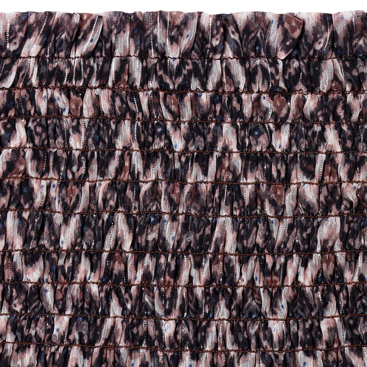 Jupe Courte En Chiffon À Imprimé Fantaisie gris cendre, PEPE JEANS