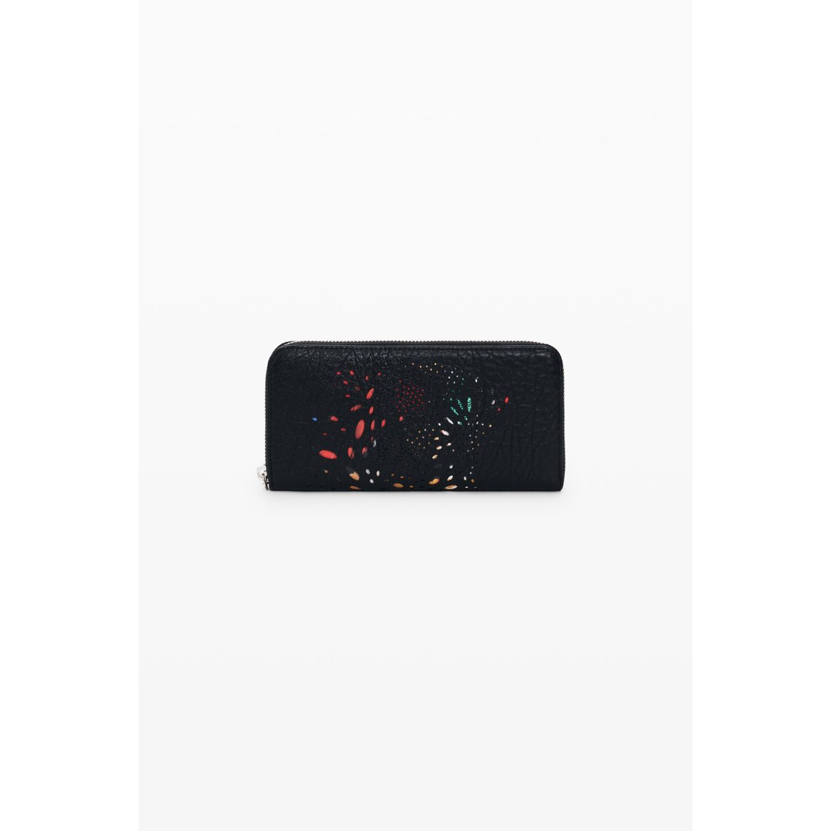 Grand porte-monnaie ajouré noir, DESIGUAL