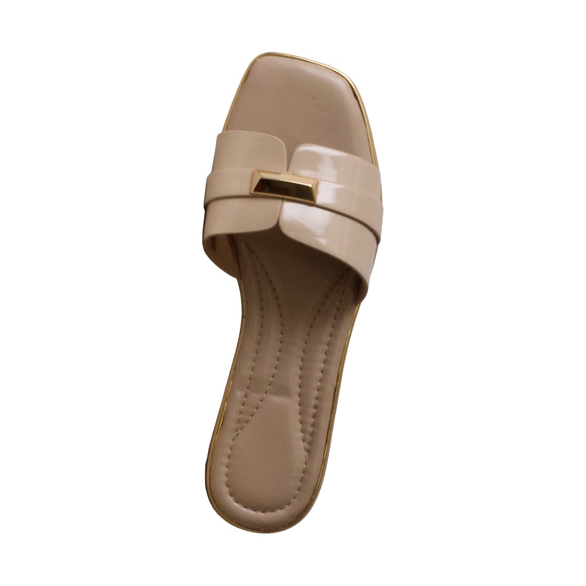 Mules Plate à Enfiler beige, ENZA NUCCI