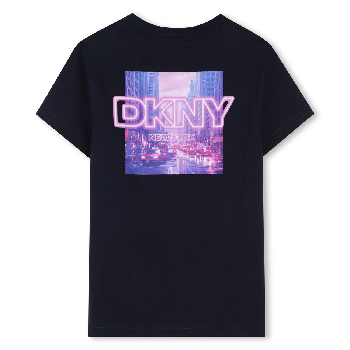 Tee-shirt manches courtes bleu mistral, DKNY