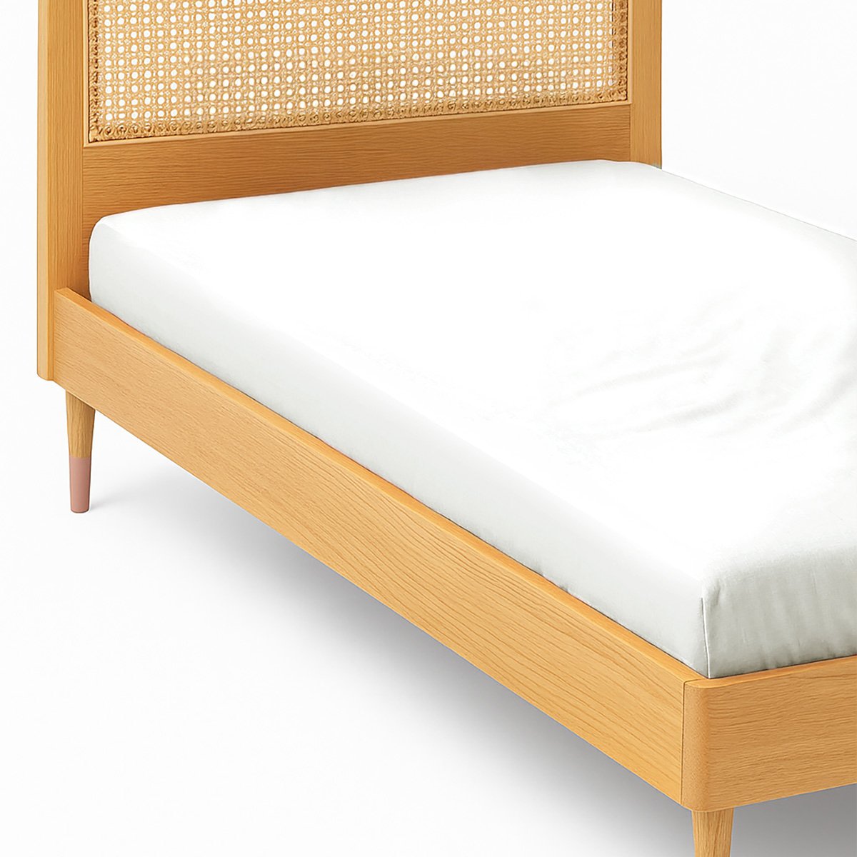 Drap housse enfant  90 x 190 cm ecru, PETIT BEGUIN
