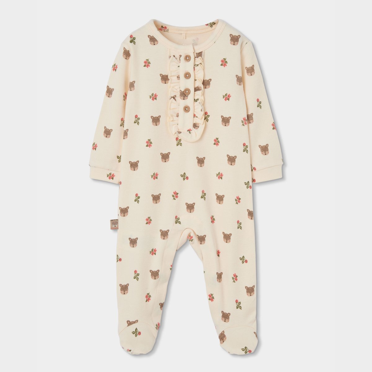 Pyjama bébé fille imprimé oursons multicolore, BOBOLI