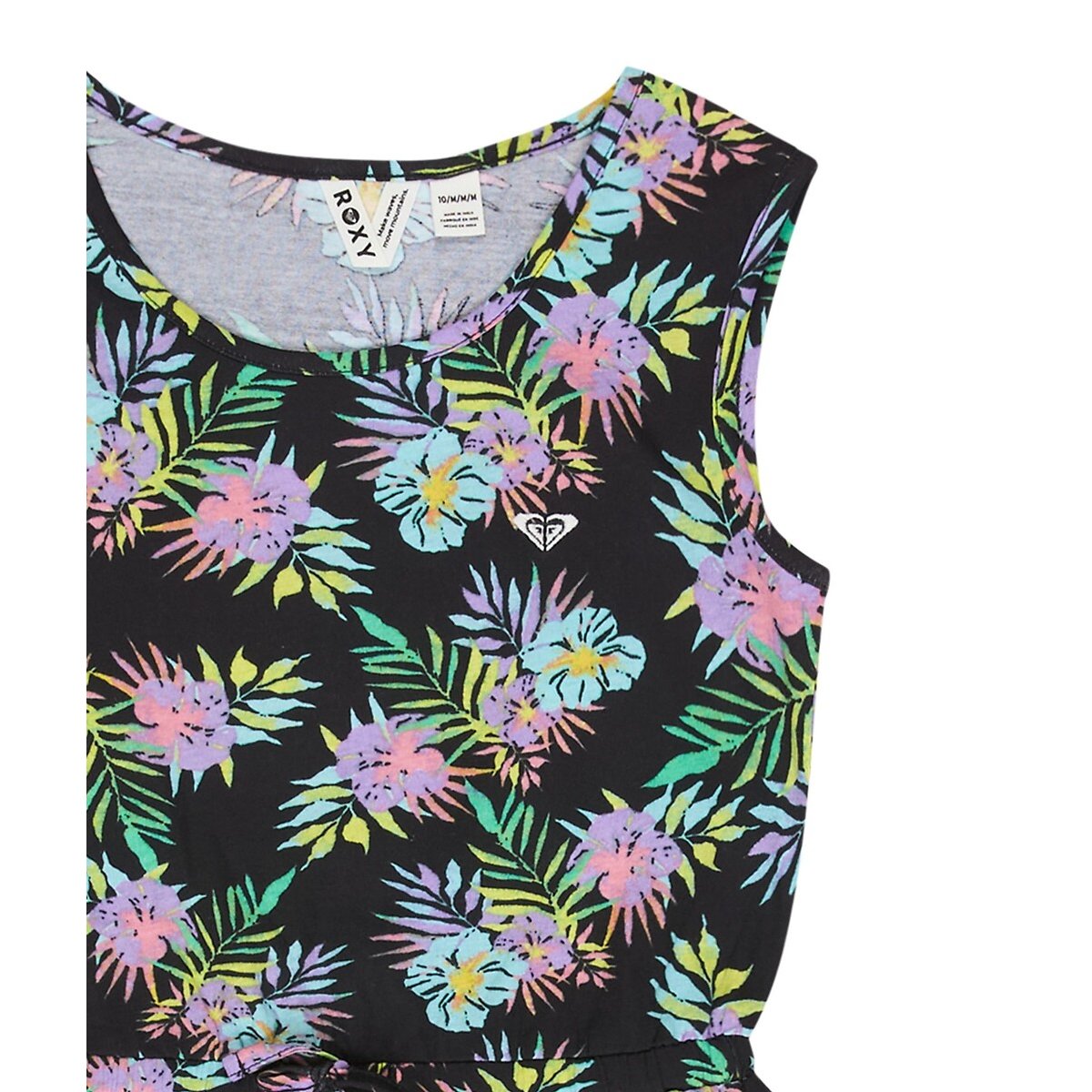 Robe sans manches, imprimé floral imprimé multicolore, ROXY