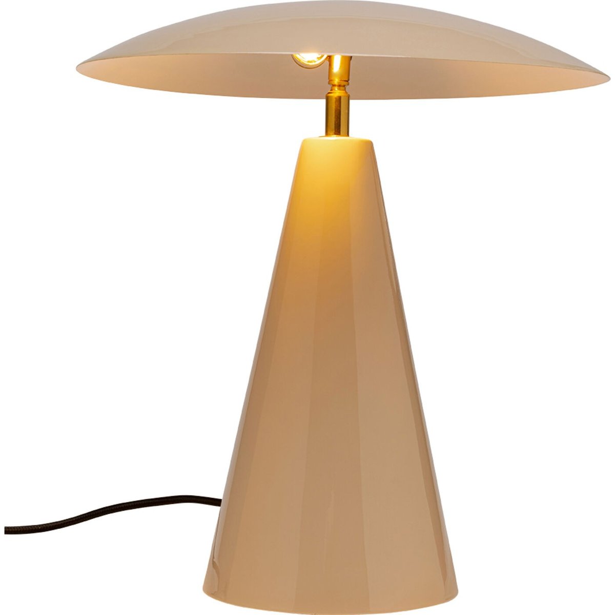 Lampe inclinable en acier, FUNGO FLAT crème, KARE DESIGN