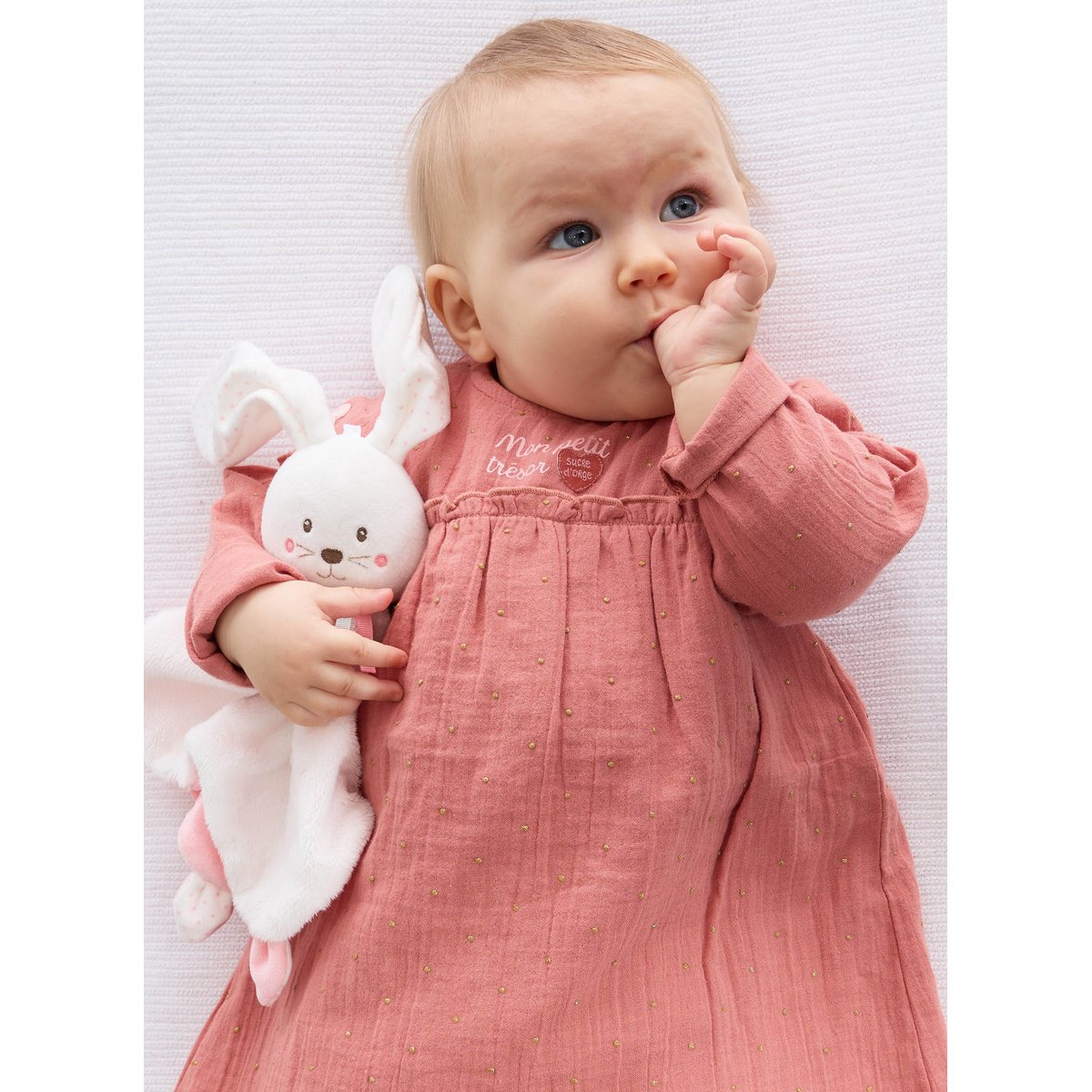 Ensemble robe collant manches longues prune rose, SUCRE D'ORGE