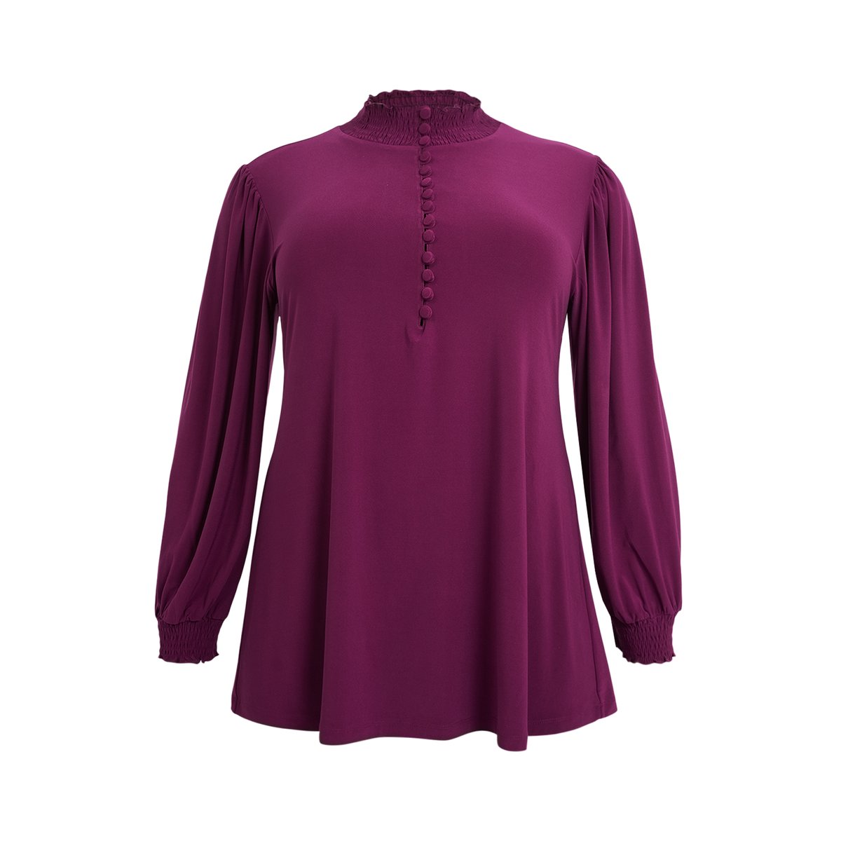 Tunique avec manches longues violet, YOEK