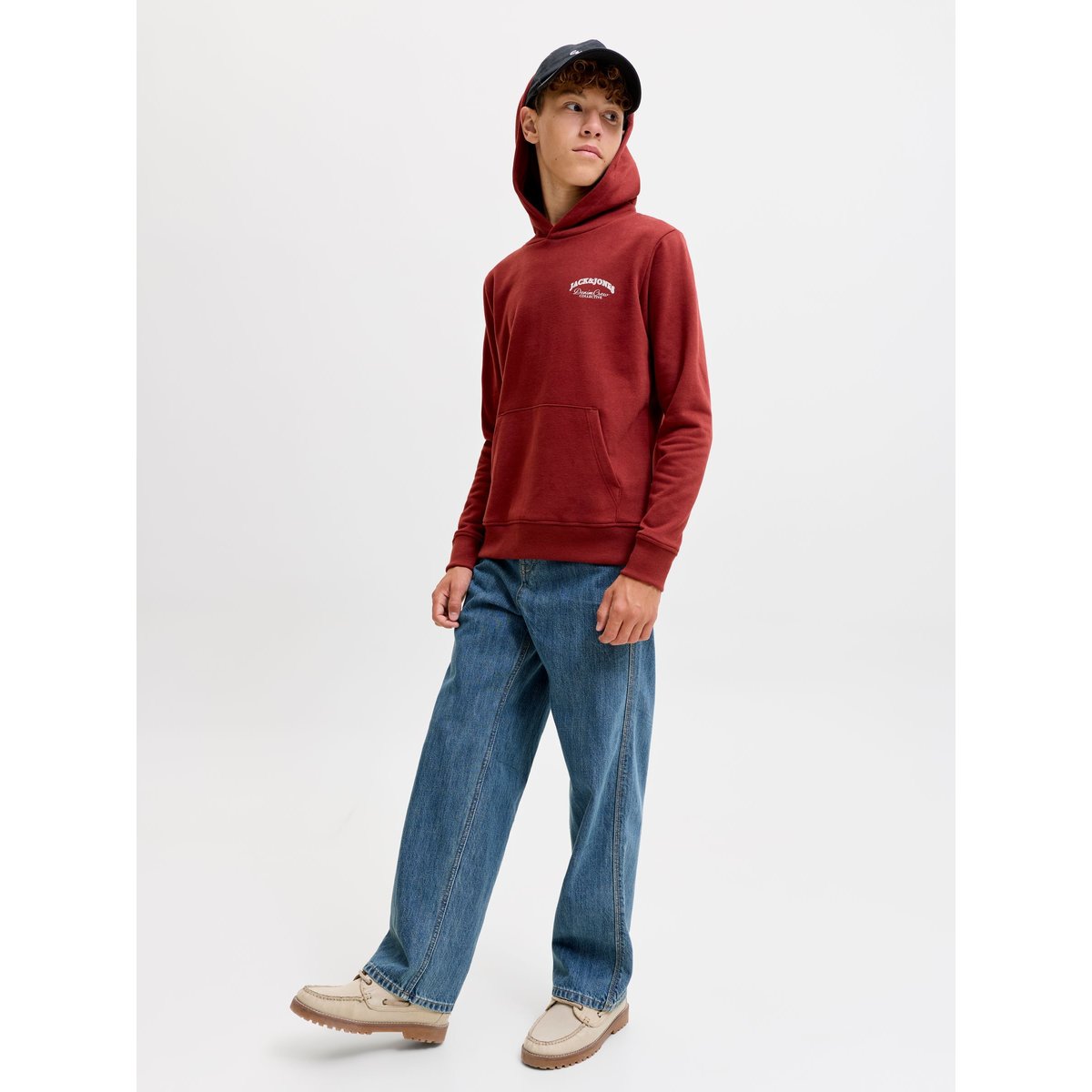 Jean Baggy Fit blue denim, JACK & JONES JUNIOR